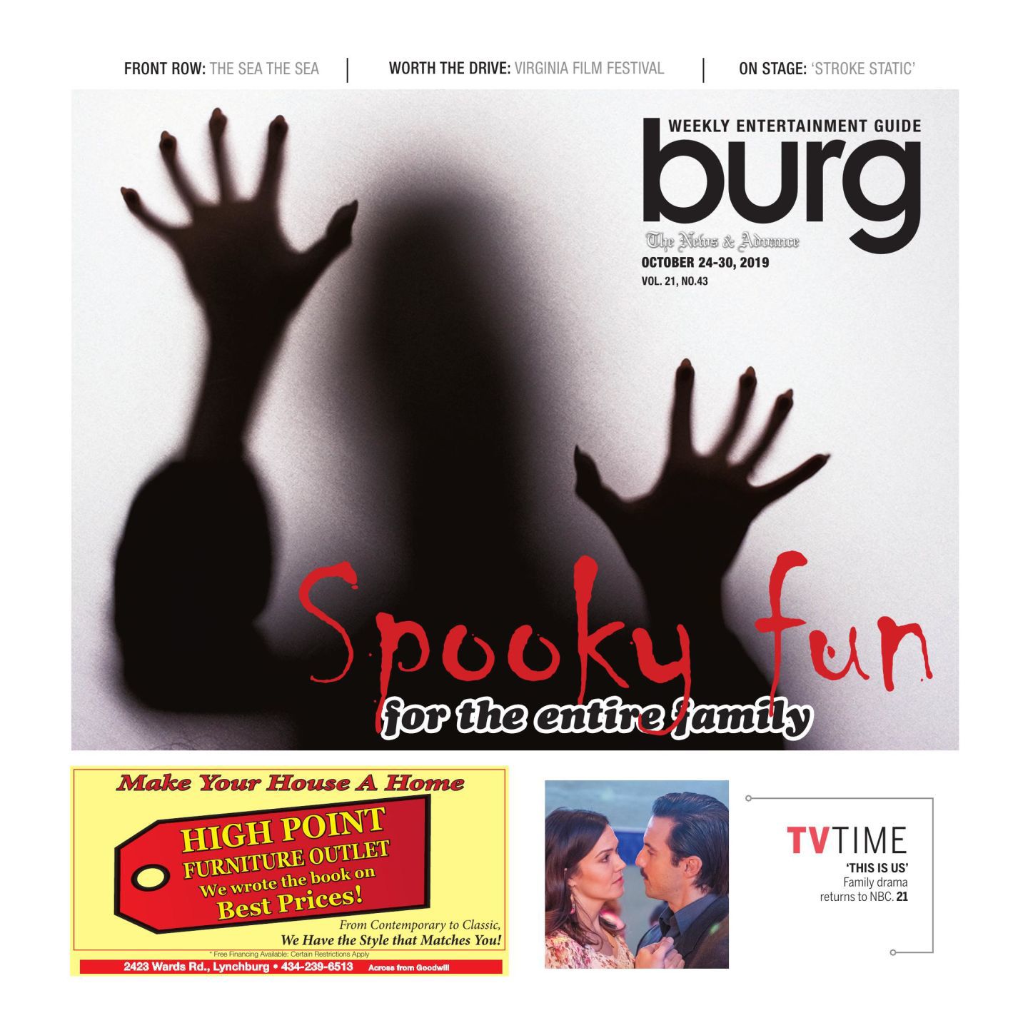 10 - Oct. 24 - Halloween events